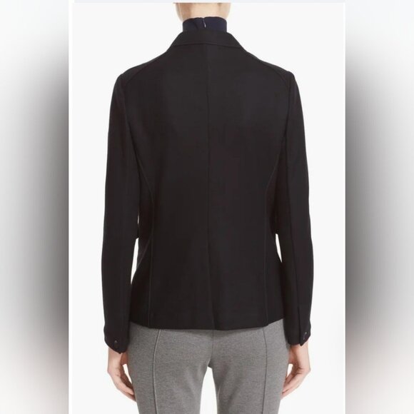 Rag & Bone Club Sof Wool Blazer Single-button Notch lapels Size 10 - Picture 7 of 8